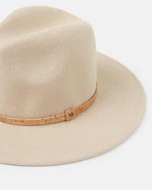 Oatmeal-Recycled-Wool-Fedora