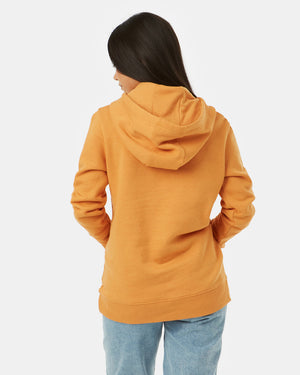 Orange Women's Eco-Friendly Pullover Hoodie