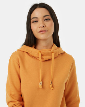 Orange Women's Eco-Friendly Pullover Hoodie