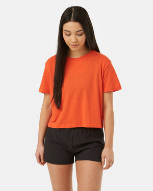 Orange Women's Loose-Fit Top