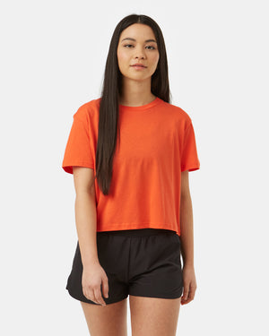 Orange Women's Loose-Fit Top