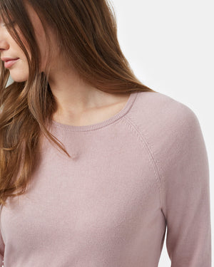 Pink Women's Longsleeve Crossover Jumper