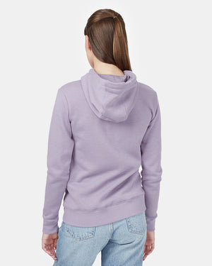 Purple Tree Graphic Pullover Hoodie