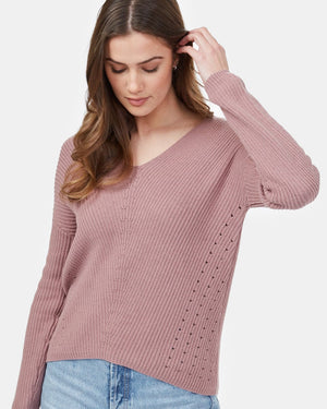 Purple Women's Lightweight Knit Sweater