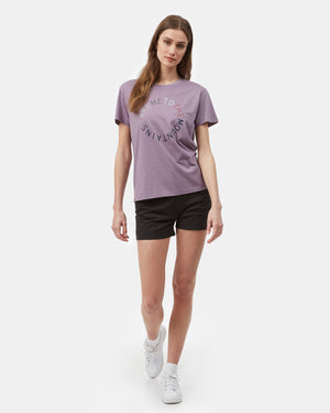 Purple Mountains Graphic Tee