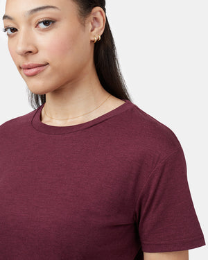 Purple Women's Loose-Fit Top