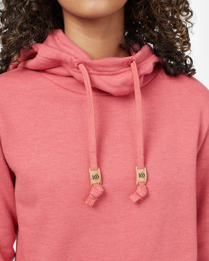 Red Women's Eco-Friendly Pullover Hoodie