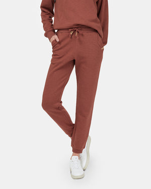 Red Women's Eco-Friendly Sweatpants