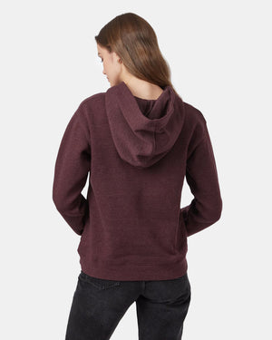 Red Women's Graphic Organic Cotton Pullover