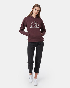 Red Women's Graphic Organic Cotton Pullover