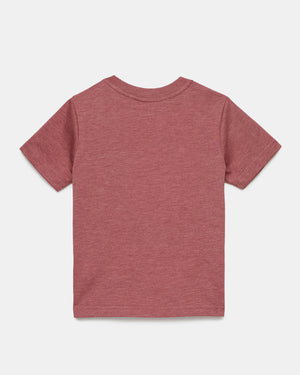 Red Kids Recycled Polyester Tee