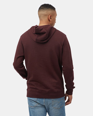 Red Men's Eco-Friendly Pullover Hoodie