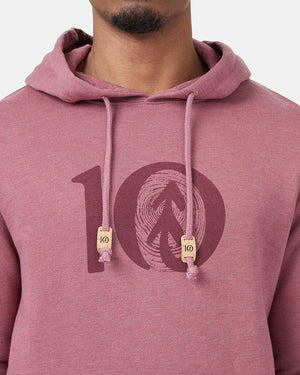 Red Tree Graphic Pullover Hoodie