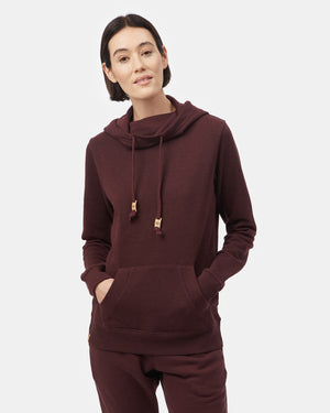 Red Women's Eco-Friendly Pullover Hoodie