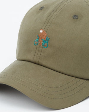 Green Adjustable Sasquatch Baseball Cap