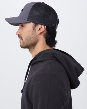 Gray Adjustable Repreve Mesh Baseball Cap