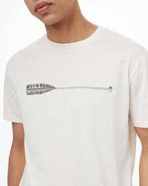 White Men's Eco-Friendly Graphic Tee