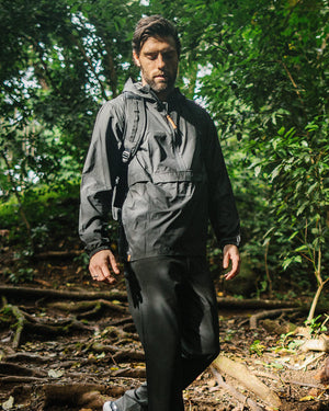 Black Water Resistant Lightweight Jacket