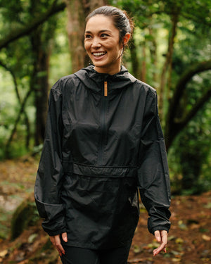 Black Water Resistant Lightweight Jacket