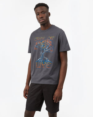 Gray Organic Cotton Graphic Tee