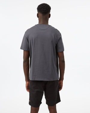 Gray Organic Cotton Graphic Tee