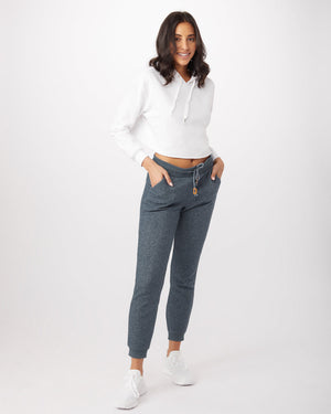 Blue Women's Organic Cotton Sweatpants