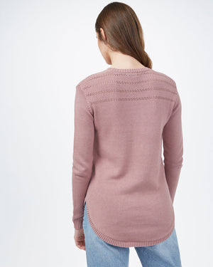 Purple Women's Wool Knit Jumper