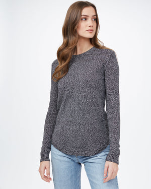 Black,Gray Women's Wool Knit Jumper