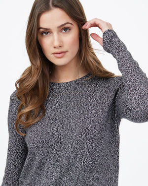 Black,Gray Women's Wool Knit Jumper