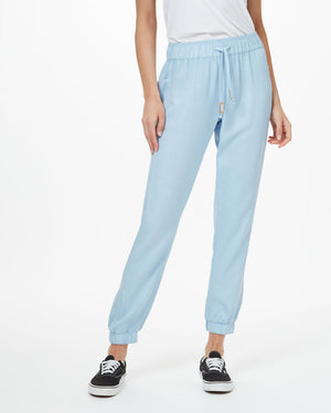 Blue Women's Tencel Lightweight Trouser