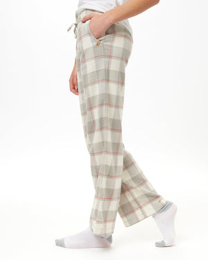 Gray Women's Plaid Pajama Pants