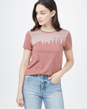 Pink Tree Graphic Tee