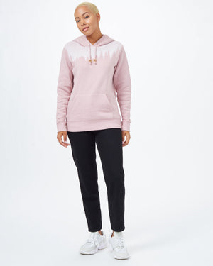 Pink Women's Graphic Pullover Hoodie