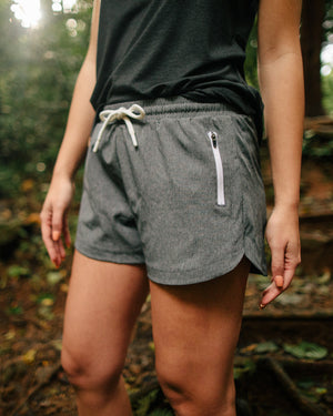 Blue Women's Recycled Polyester Sport Shorts