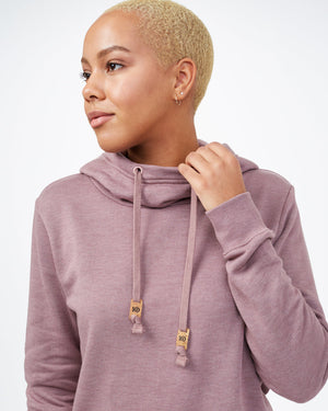 Purple Women's Eco-Friendly Pullover Hoodie