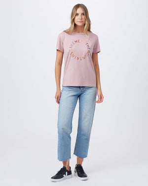 Pink Mountains Graphic Tee