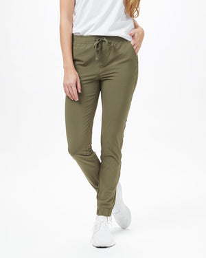 Green Women's Recycled Repreve Joggers