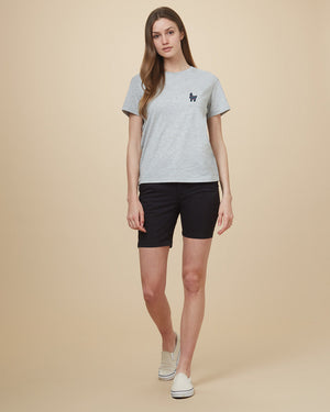 Gray Women's Eco-Friendly Graphic Tee