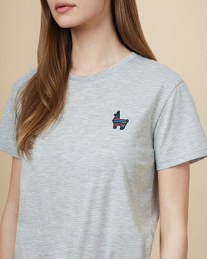 Gray Women's Eco-Friendly Graphic Tee