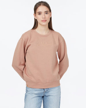 Brown Women's Organic Cotton Pullover