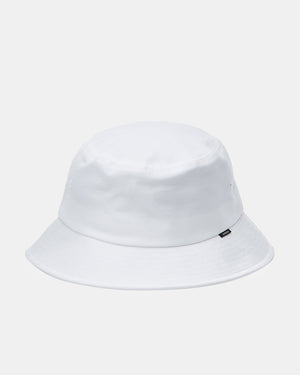 White Sustainable Bucket Hat