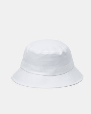 White Sustainable Bucket Hat