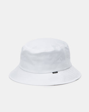 White Sustainable Bucket Hat