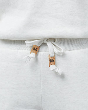 White Women's Eco-Friendly Sweatpants