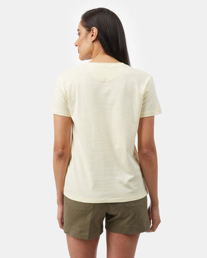 White Organic Cotton Crew Neck T-Shirt