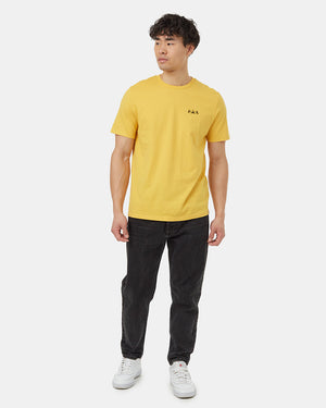 Yellow-Organic-Cotton-Graphic-Tee