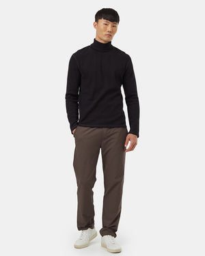 Mens Organic Cotton Turtleneck Longsleeve Shirt