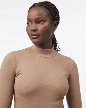 brown_rib_mock_neck_longsleeve_womens