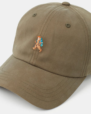 Green-Adjustable-Sasquatch-Baseball-Cap