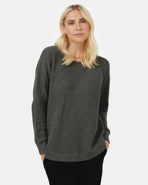 Women's Organic Cotton Knit Sweater